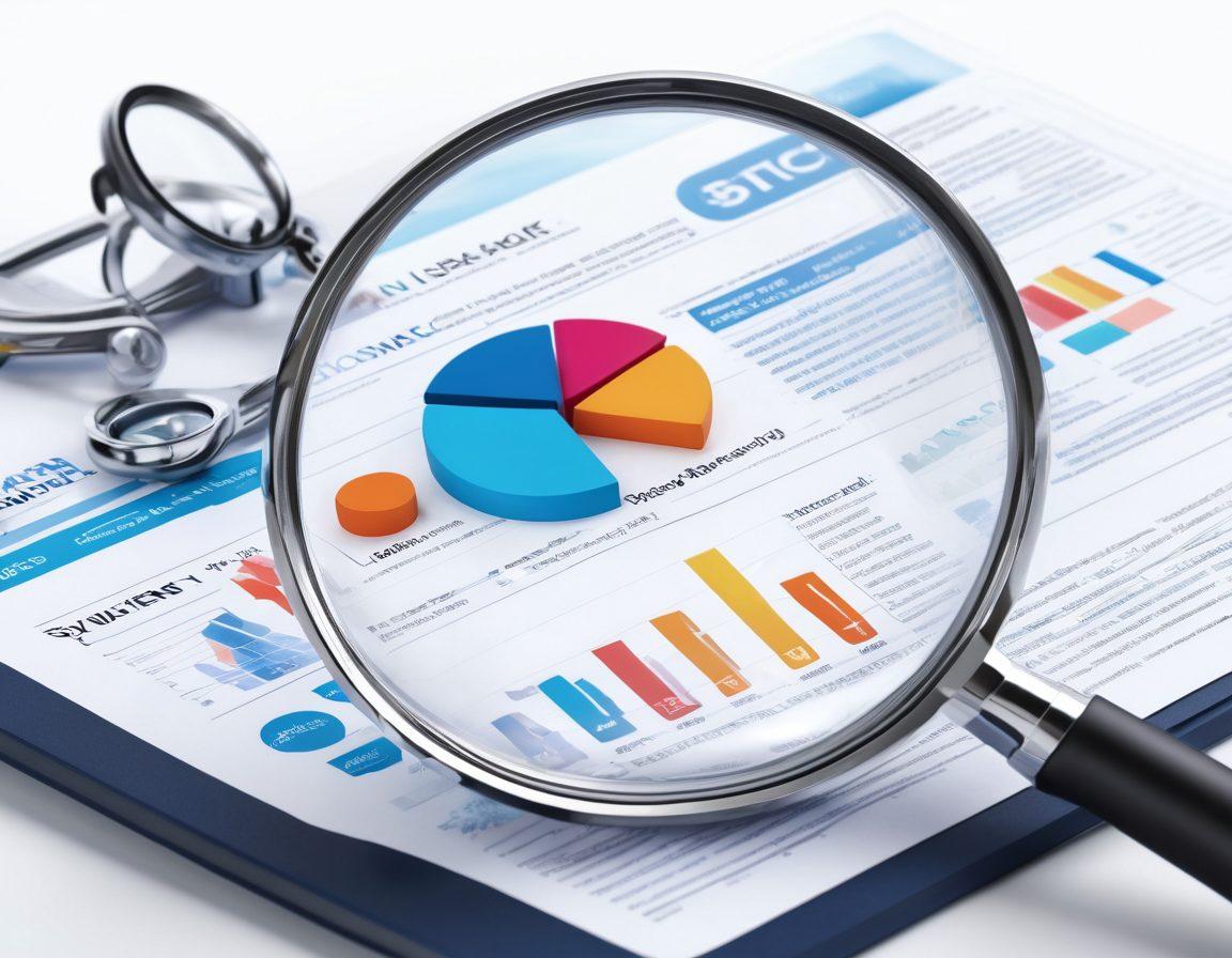 A deep, visually engaging infographic depicting various insurance symbols like cars, homes, healthcare, and financial icons interconnected with fluctuating graphs and price tags. Include a magnifying glass highlighting a quote within the graphic, symbolizing in-depth analysis. Use vibrant colors and sleek modern design to convey clarity and professionalism. super-realistic. vibrant colors. infographic style.